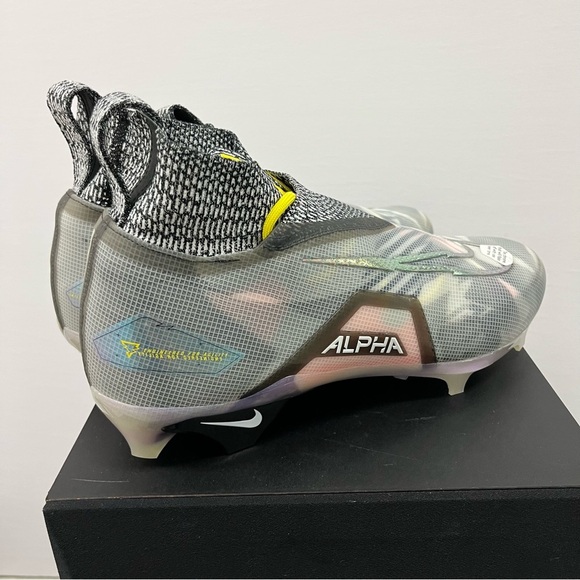 Nike Alpha Menace Elite 3 RW Wolf Grey Football Cleats CV0578-001